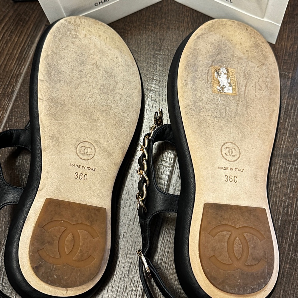 Chanel Thong Sandals - Picture 8 of 9